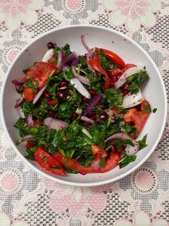 صورة لوصفة سلطة جرجير 😋❤