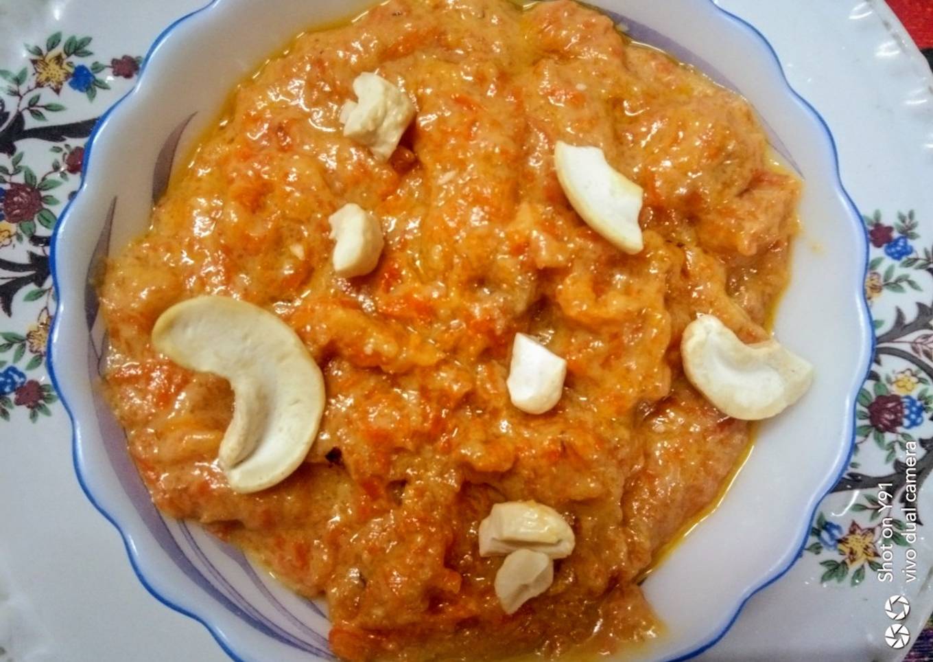 Milk Made Carrot Halwa