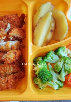 Foto resep DIET MAYO DAY 6 (lunch) Chicken katsu