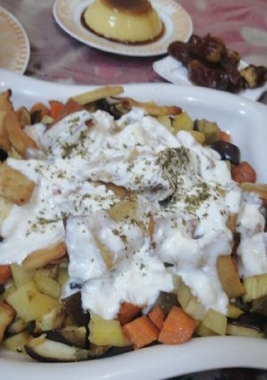 صورة لوصفة سلطة الخضار