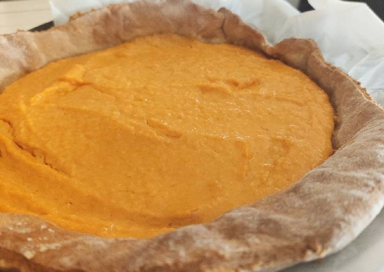 Voici la recette 🌺 Tarte sucrée à la courge ⭐ Délicieux garanti