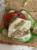 Paneer & Vegetable sandwich