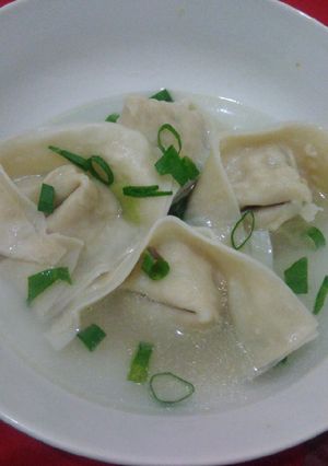Foto resep Sup Pangsit atau Wonton soup klasik