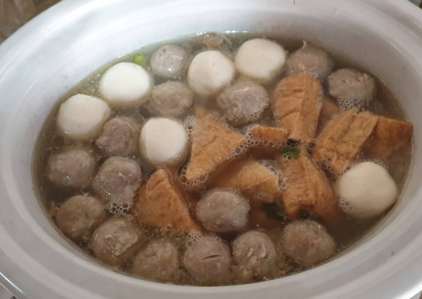 Kuah Baso Sapi ala Abang-Abang