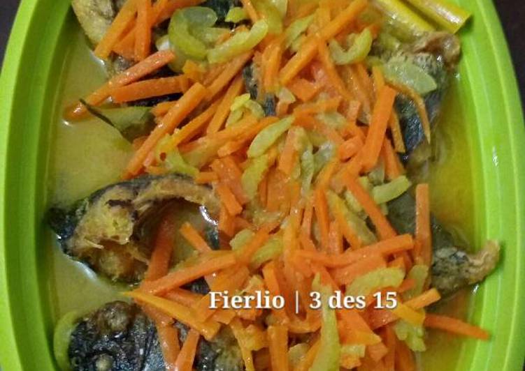 Bahan-bahan Ikan mas acar kuning yang nikmat dan Mudah Dibuat