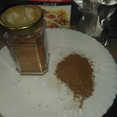 A picture of Dahi Bara Masalah.