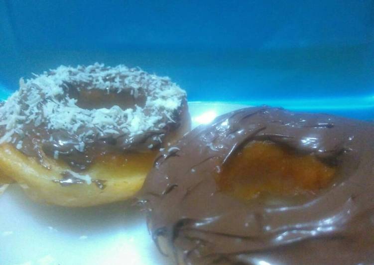 Donat topping Nutella