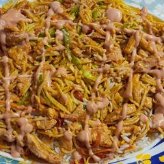 Singaporean Rice🍚 A picture of Singaporean Rice🍚.