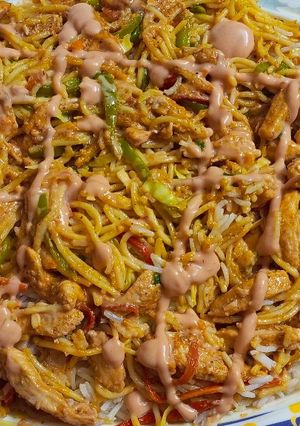 A picture of Singaporean Rice🍚.