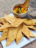 🫘🫓 Crackers de garbanzos 🫓🫘