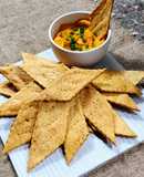 🫘🫓 Crackers de garbanzos 🫓🫘