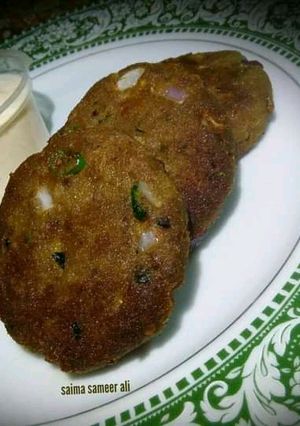 A picture of Shami kabab.
