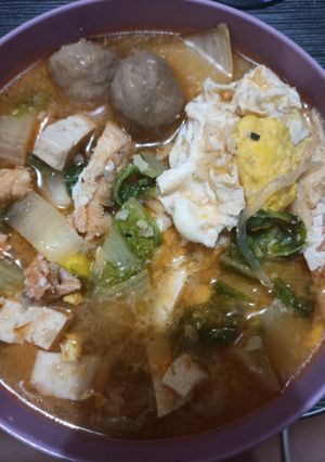 Foto resep Salmon Miso Soup