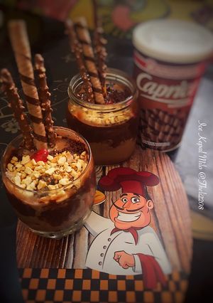 Foto resep Ice kepal milo