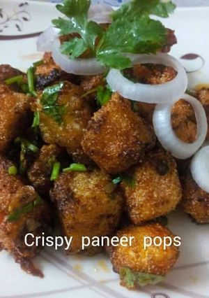 A picture of Paneer pops.
