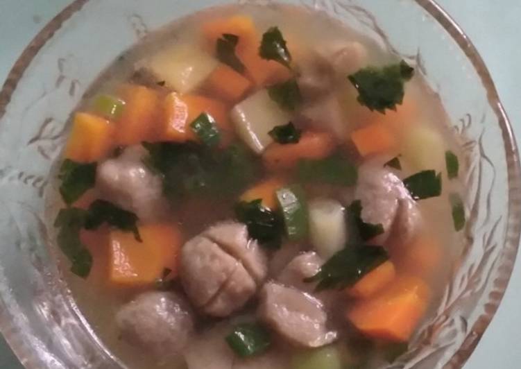 Sop Bakso Pelangi