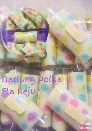 Foto resep Dadar Gulung Polkadot Fla Keju