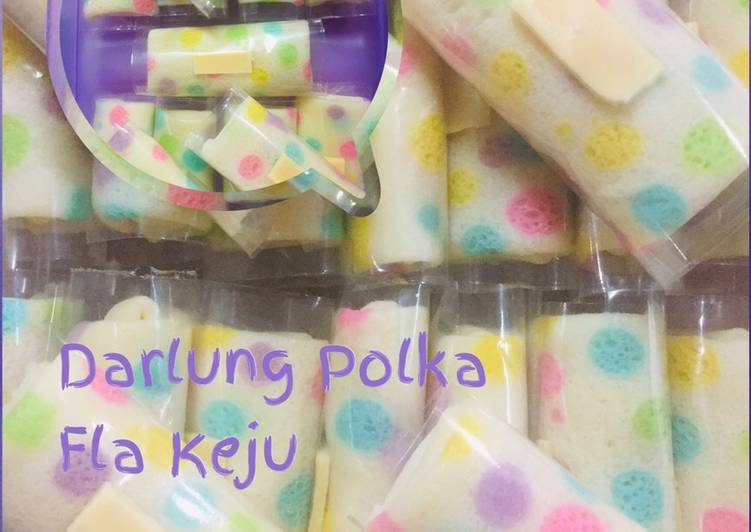 Dadar Gulung Polkadot Fla Keju