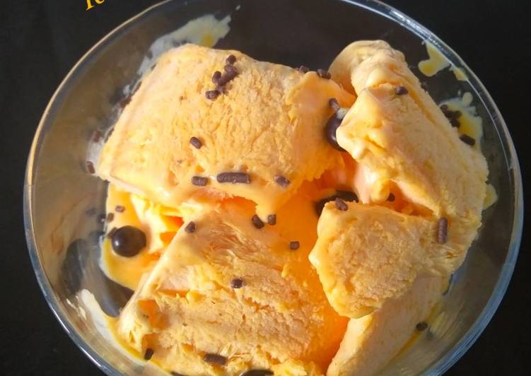 Langkah Mudah untuk Membuat Sweet Corn Ice cream (es krim jagung manis) Anti Gagal