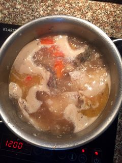 Hình của món Đầu cá trắm nấu canh chua.