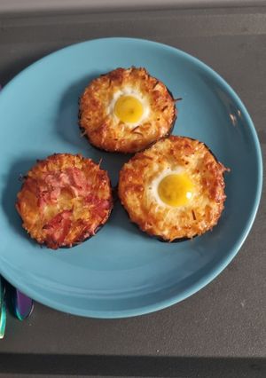 Una foto de Pizza de berenjenas