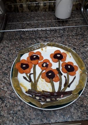 Una foto de Flores de verduras (ensalada)