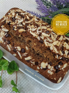 Foto resep Banana Cake No Mixer Anti Gagal