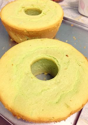 Foto resep Chiffon pandan