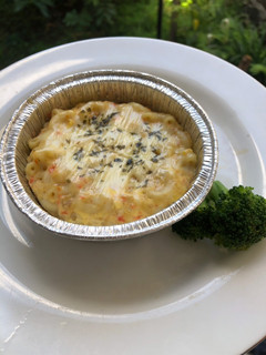 Foto resep Macaroni Schotel Beef and Cheese (kukus)