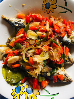 Foto resep Ikan gembung rebus tumis pedas