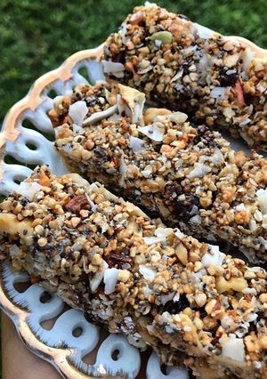 Una foto de Barritas de cereal sin cocción