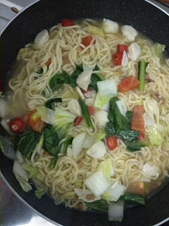 Foto resep Indomie Kuah Sayur