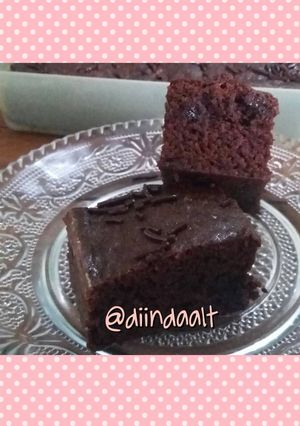 Foto resep Brownies Coklat (Review Nutricake)