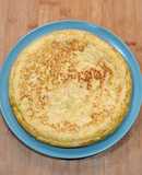 Tortilla de coliflor y patata