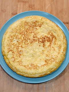Una foto de Tortilla de coliflor y patata