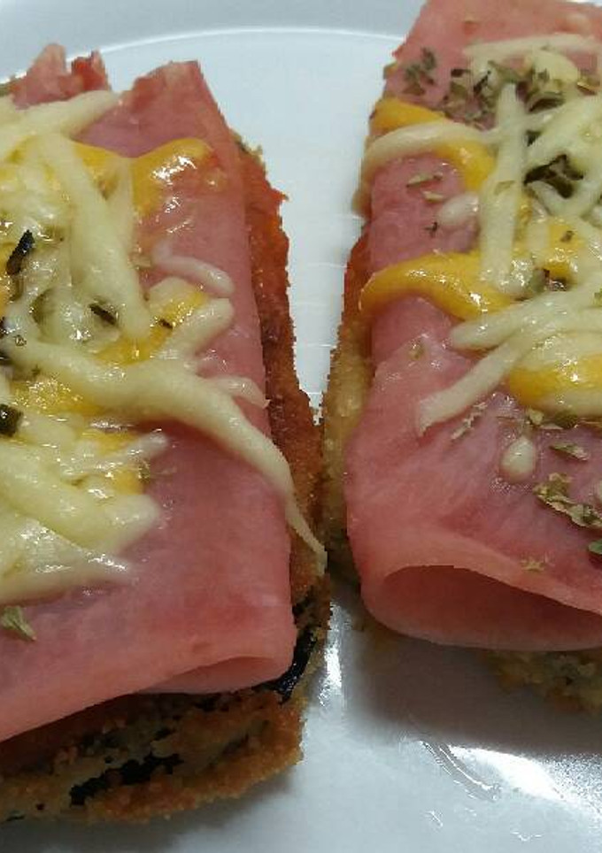 Una foto de Milanesa de berenjena