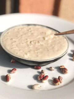 A picture of Kunun gyada with corn 🌽 pap.