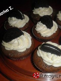 Φωτογραφία της συνταγής Muffins με μπισκότα Oreo