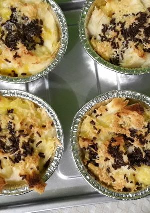 Foto resep Puding Roti