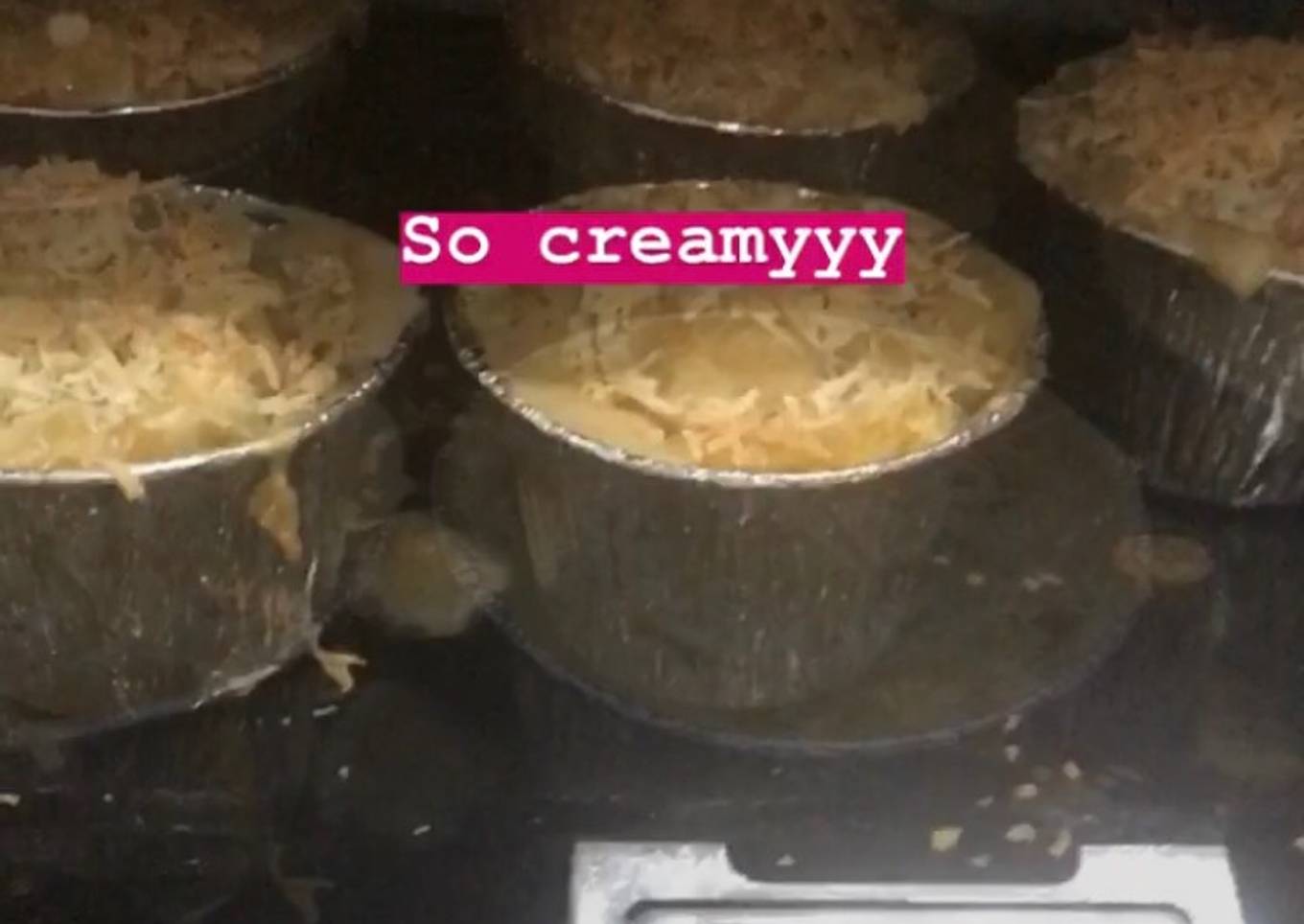 Macahroni schotel panggang creamy
