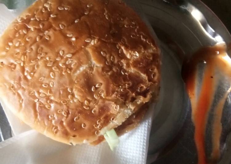 Recipe of Appetizing Burger without oven | This is Recipe So Trending You Must Test Now !!