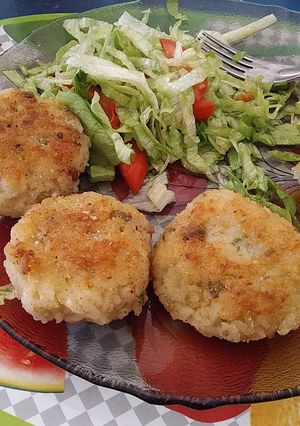 Una foto de Croquetas de arroz