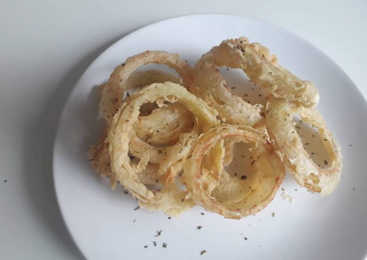 Resep Onion Ring Favorit Anti Gagal