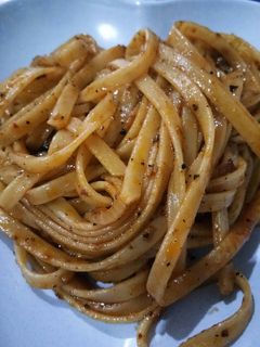 Foto resep Spaghetti lada hitam