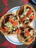 Trays with Beans and Chilorio