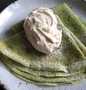 Easy Way Make Matcha Crepes with Chestnut Cream which Delicious