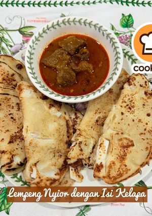 Gambar 👩‍🍳Lempeng Nyiur dengan Isi Kelapa
