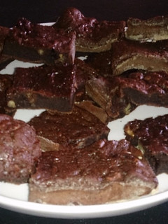 Una foto de Brownie picante