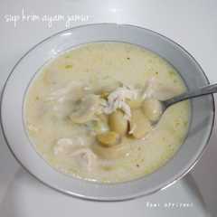Sup Krim Ayam Jamur রেসিপির প্রধান ছবি