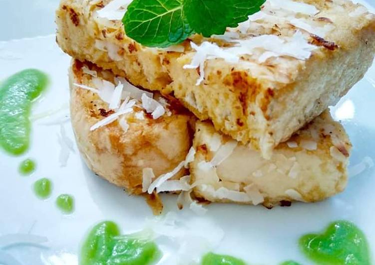 Resipi Pandan Kaya French Toast Oleh Sarmila Sharif Cookpad